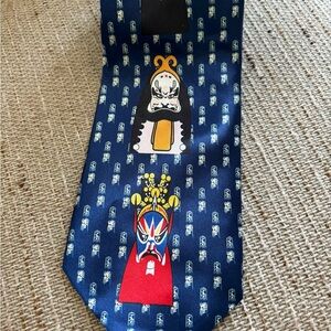 Kai Long Hand-Made 100% Silk Tie EUC!